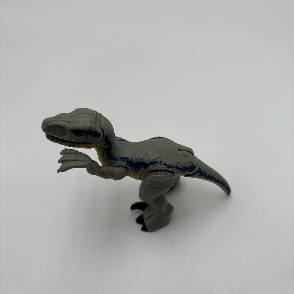 Jurassic Park Velociraptor Blue Moveable Mouth Limbs Figure 5